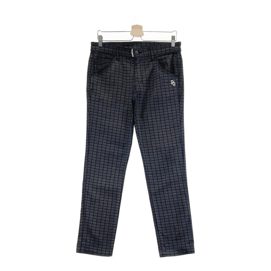【定価3.2万】 PEARLY GATES ゴルフウェア 総柄ストレッチパンツ PEARLY GATES（パーリーゲイツ） ストレッチパンツ ロゴ 総柄 ブラック