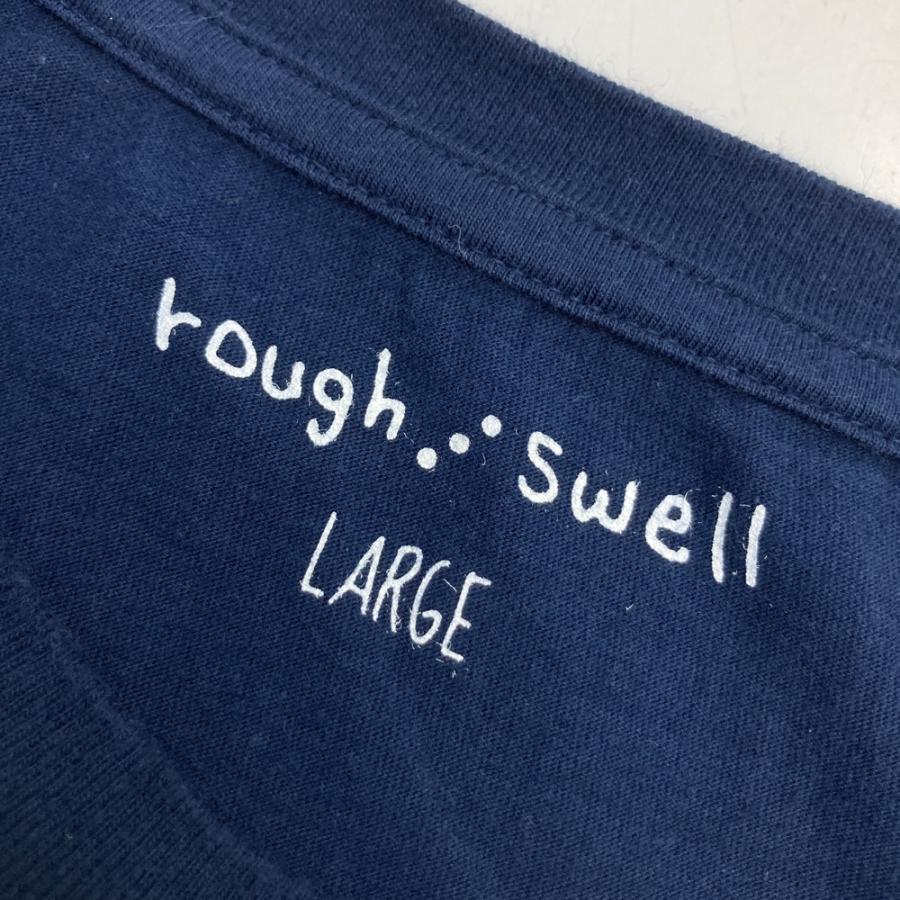 ROUGH&SWELL ラフアンドスウェル 半袖Tシャツ ネイビー系 LARGE ゴルフ