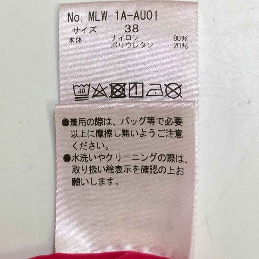 MARK&LONA マークアンドロナ ハイネック 長袖インナーTシャツ ピンク系