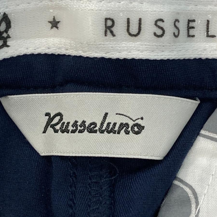 RUSSELUNO ラッセルノ ストレッチパンツ ネイビー系 4 ゴルフウェア