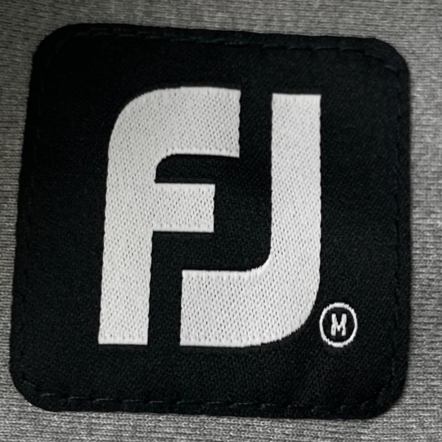 新品】FOOT JOY フットジョイ モックネック 長袖Tシャツ グレー系 M