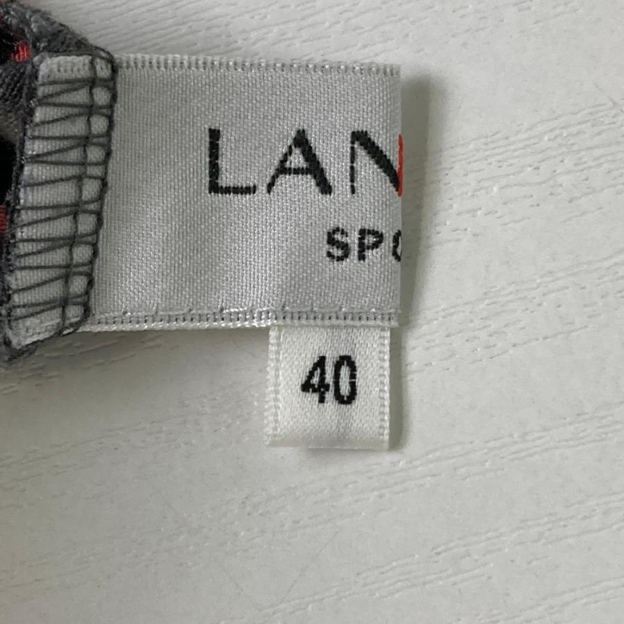 LANVIN SPORT ランバン スポール タートルネック 長袖Tシャツ ボーダー