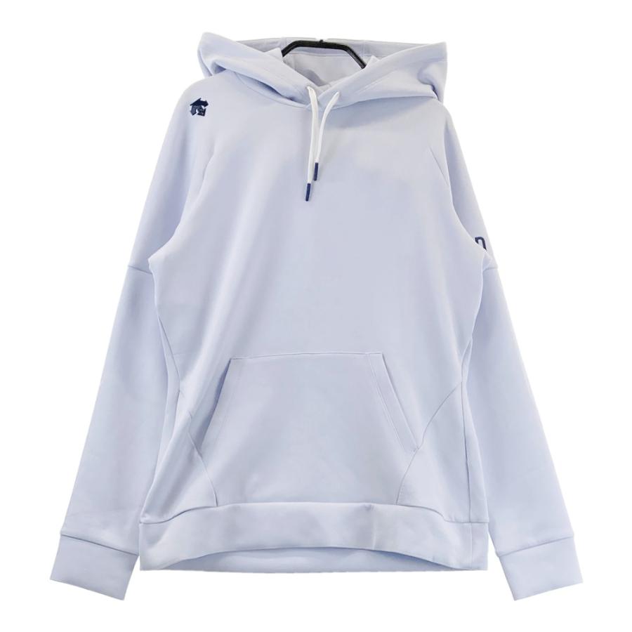 DESCENTE GOLF デサントゴルフ ダンボールニット 長袖パーカー ブルー 