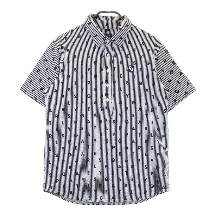 新品】PEARLY GATES パーリーゲイツ 半袖ポロシャツ シアサッカー