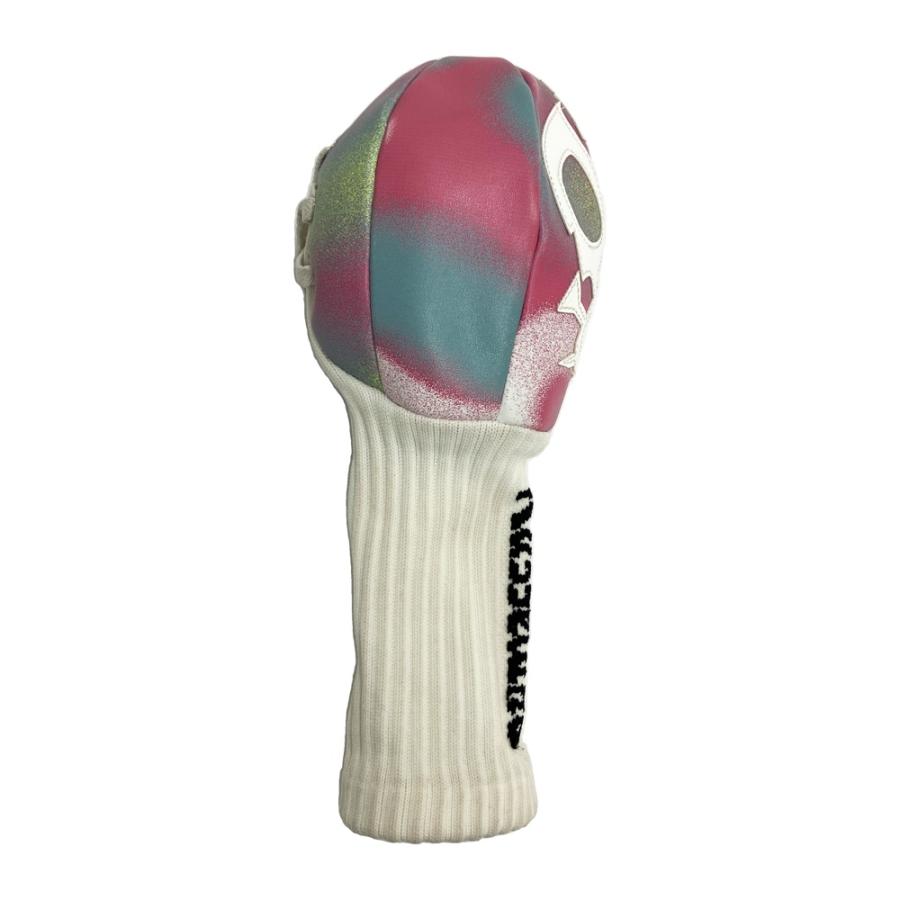 Russeluno（ラッセルノ） ヘッドカバー ルチャ ピンク系 FW ゴルフ 