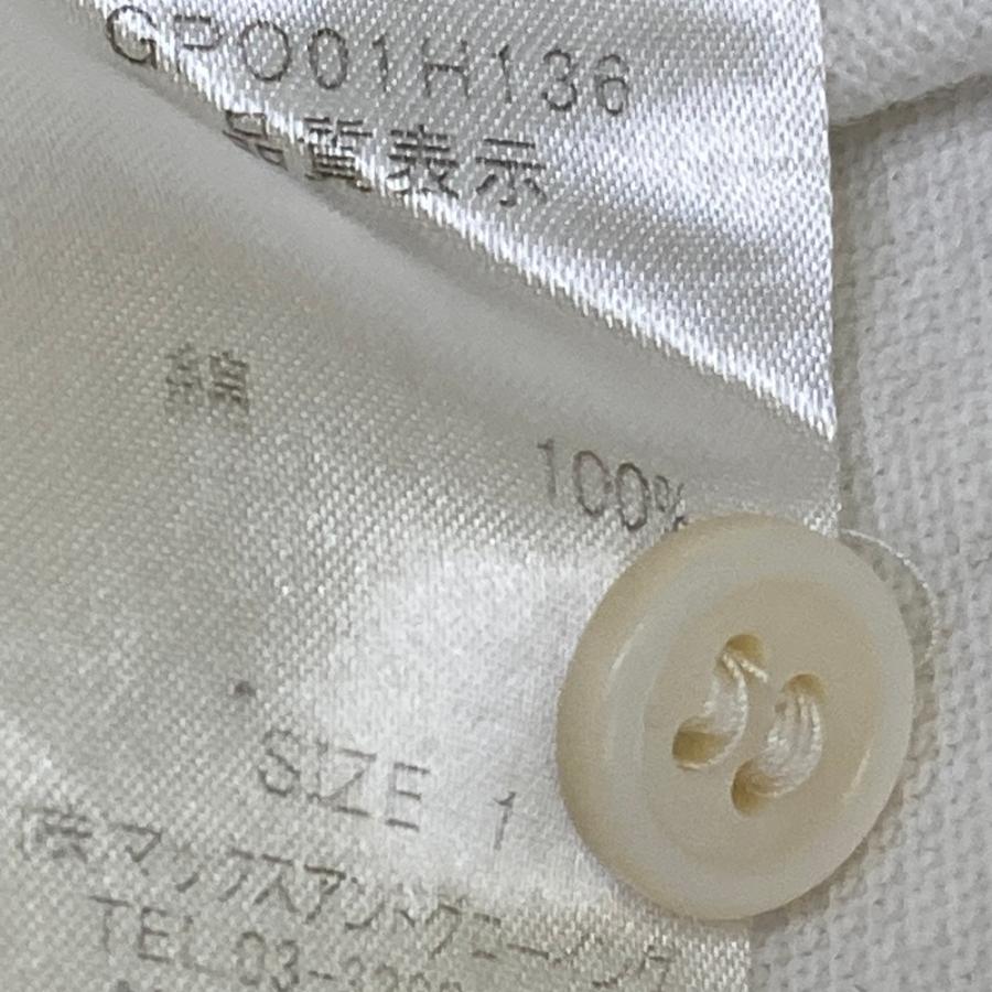 ZOY（ゾーイ） 半袖ポロシャツ ホワイト系 1 ゴルフウェア メンズ