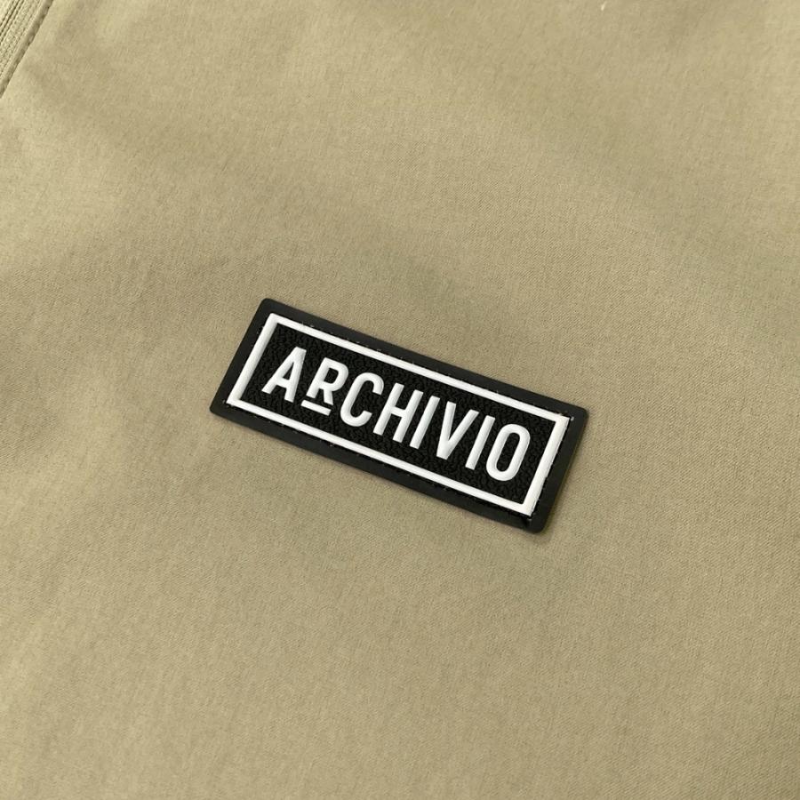 archivio（アルチビオ） ジップジャケット ペイント柄 ベージュ系 48