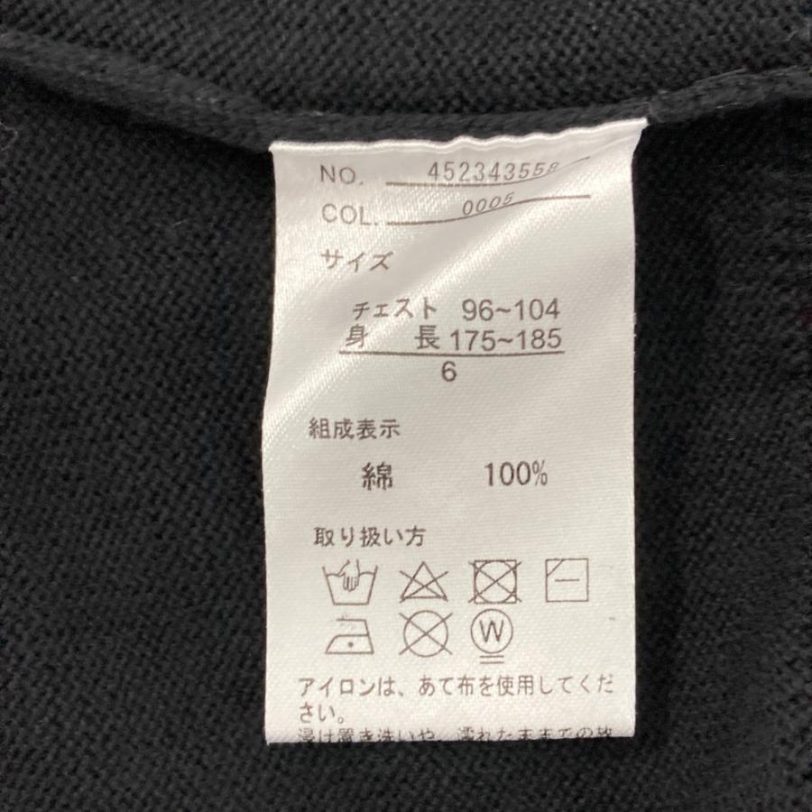 新品】MUTA MARINE ムータマリン ニットベスト ブラック系 6 ゴルフ