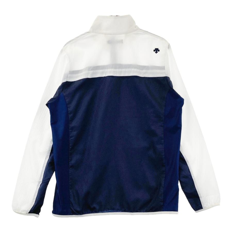 SRIXONナイロンフリースジャケットDESCENTE デサント　スリクソン SRIXON スリクソン ジップジャケット by DESCENTE ネイビー系 LL
