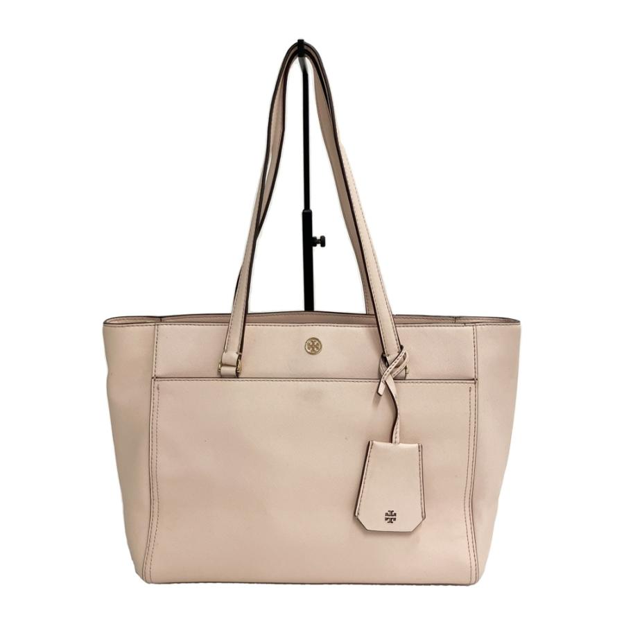 TORY BURCH（トリーバーチ） レザー トートバッグ ピンク系 : ブランド