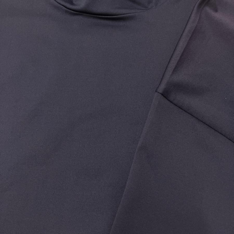 BRIEFING GOLF ブリーフィング モックネック 半袖Tシャツ ネイビー系