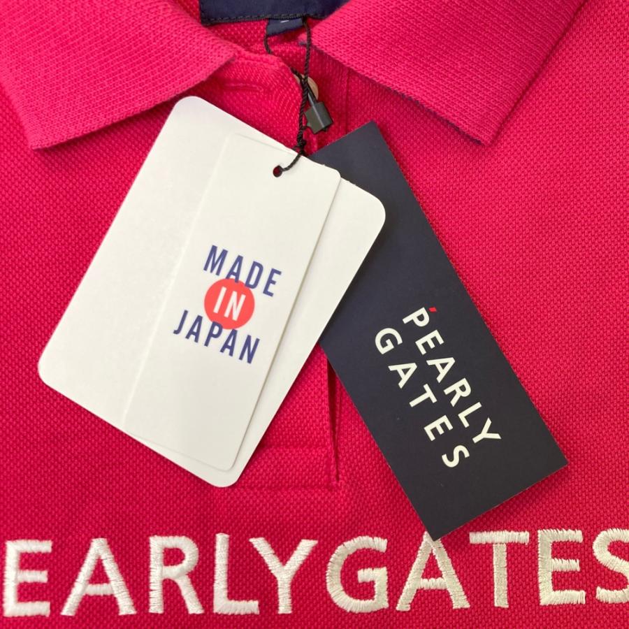 PEARLY GATES（パーリーゲイツ） 【新品】PEARLY GATES 半袖ポロシャツ