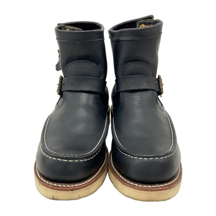 CHIPPEWA（チペワ） 97879 エンジニアブーツ モックトゥ ブラック系 8E