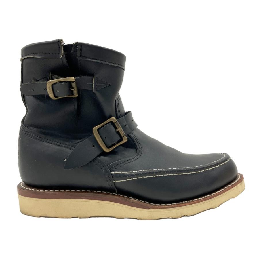 CHIPPEWA（チペワ） 97879 エンジニアブーツ モックトゥ ブラック系 8E 