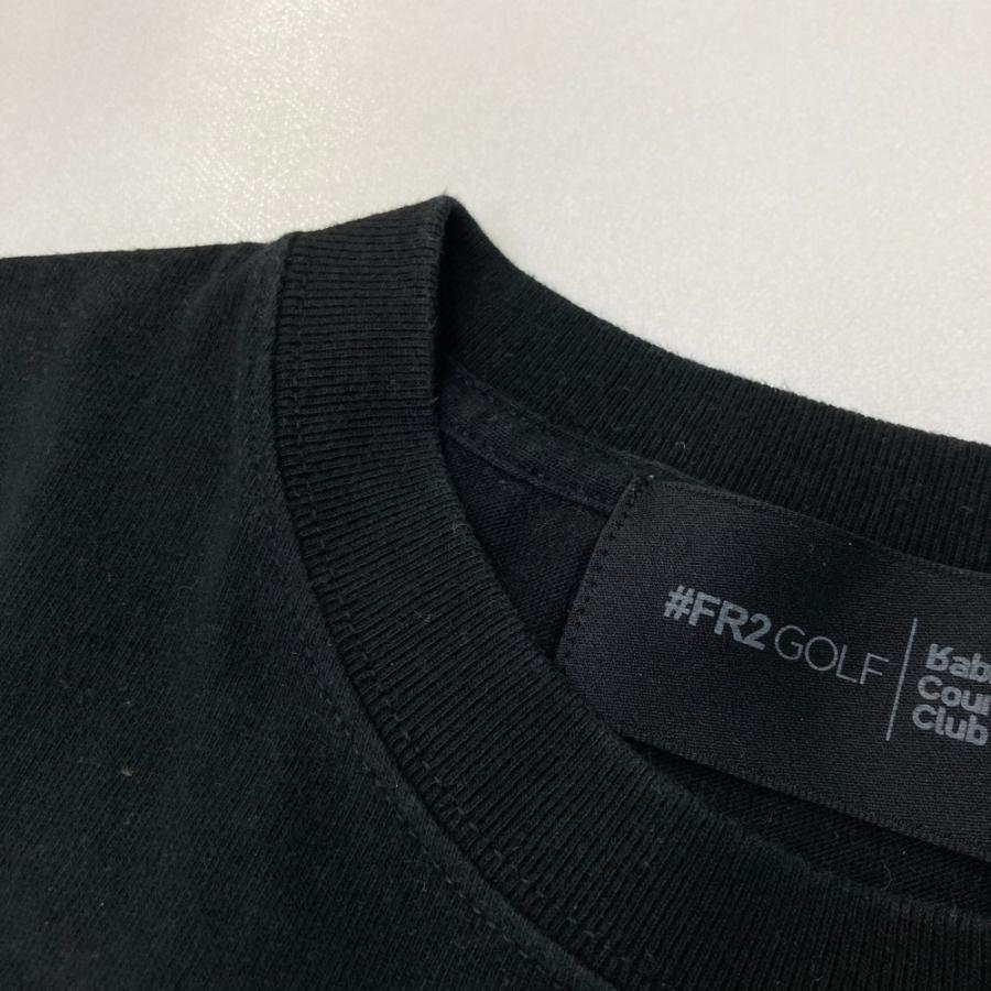 FR2 GOLF エフアールツーゴルフ 半袖Tシャツ ブラック系 L ゴルフ