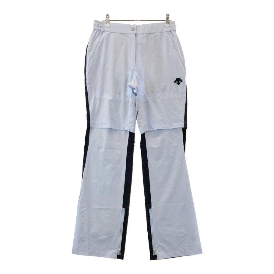 DESCENTE GOLF デサントゴルフ レディース レインパンツ DESCENTE GOLF デサントゴルフ はっ水 防風 レインパンツ グレー系 M