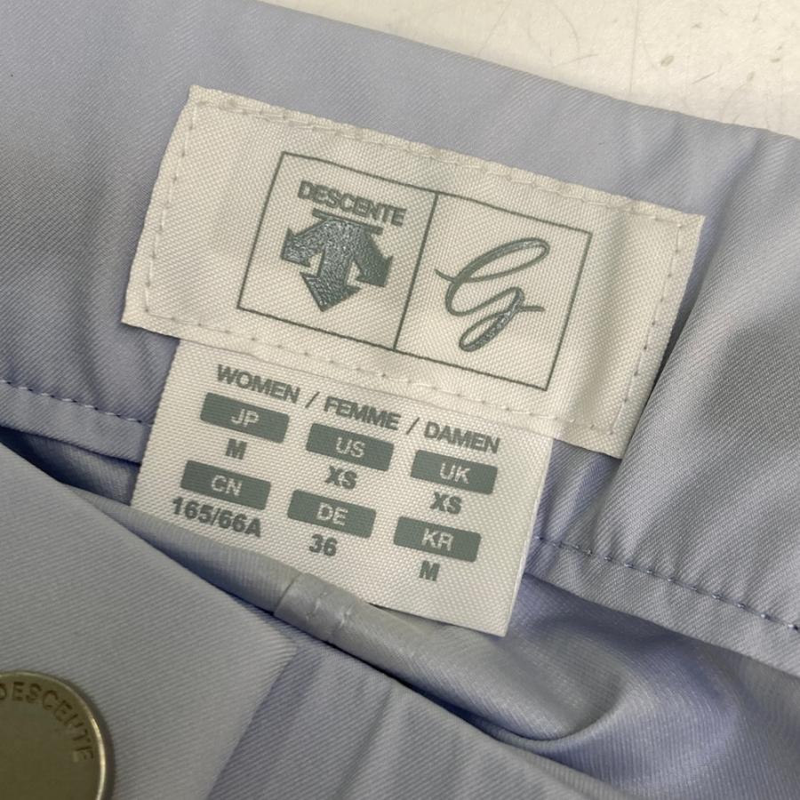 DESCENTE GOLF デサントゴルフ はっ水 防風 レインパンツ グレー系 M