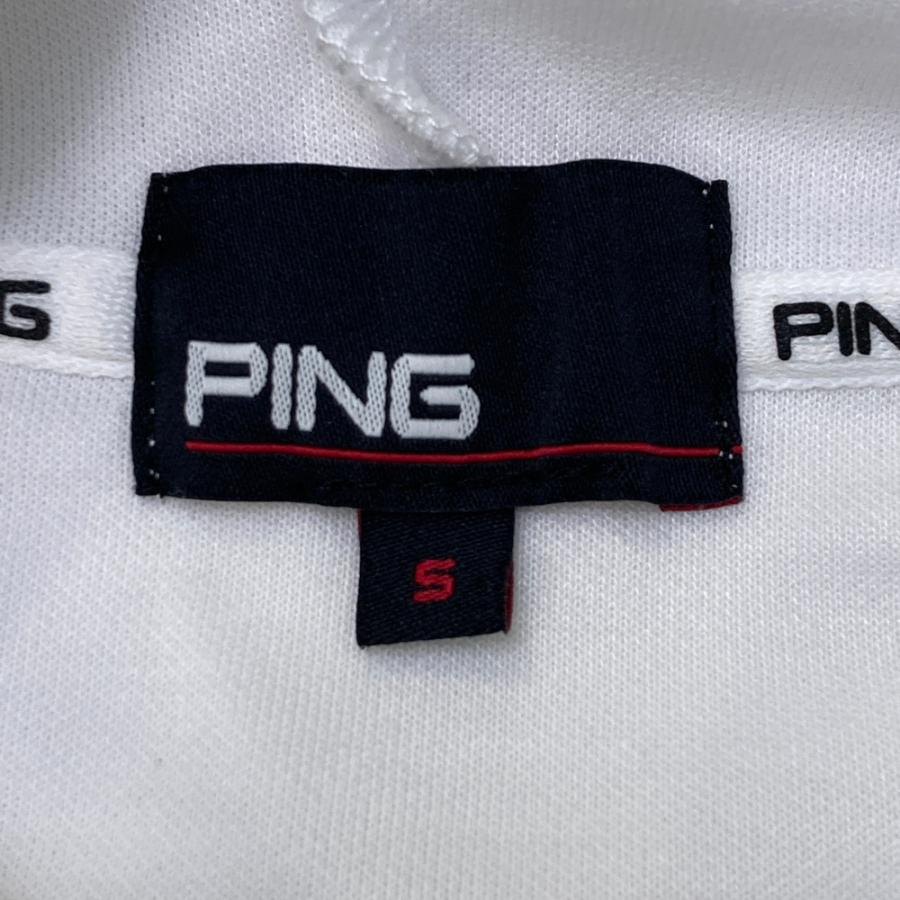 PING ピン 半袖パーカー ホワイト系 S ゴルフウェア レディース