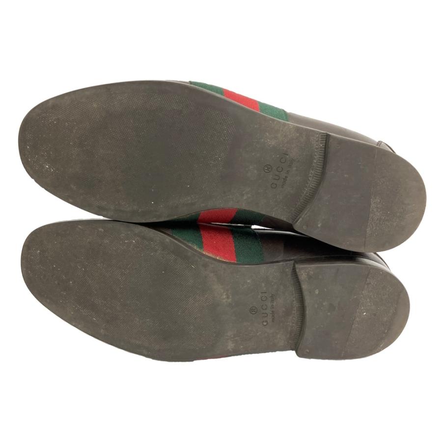 GUCCI（グッチ） 269670 ローファー シェリーライン ブラウン系 7 1/2 