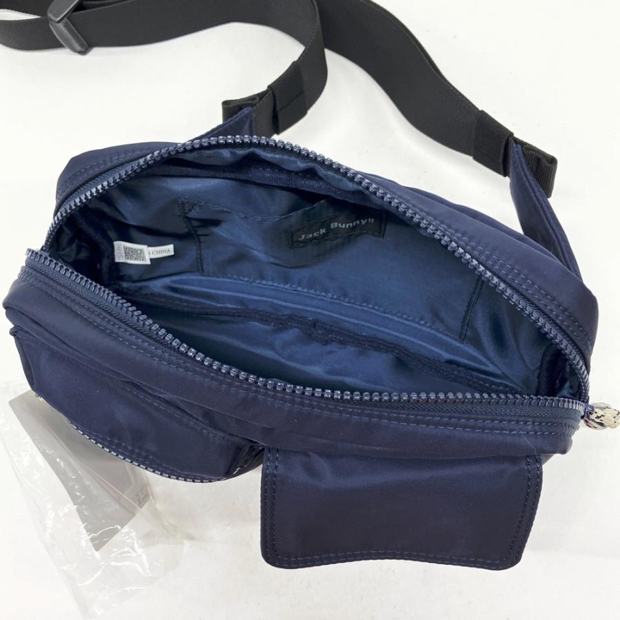 【新品未使用タグ付き】Jack bunny ゴルフウェア メンズ ネイビー M 新品】JACK BUNNY ジャックバニー 2026年 262-6181302 ボディバッグ