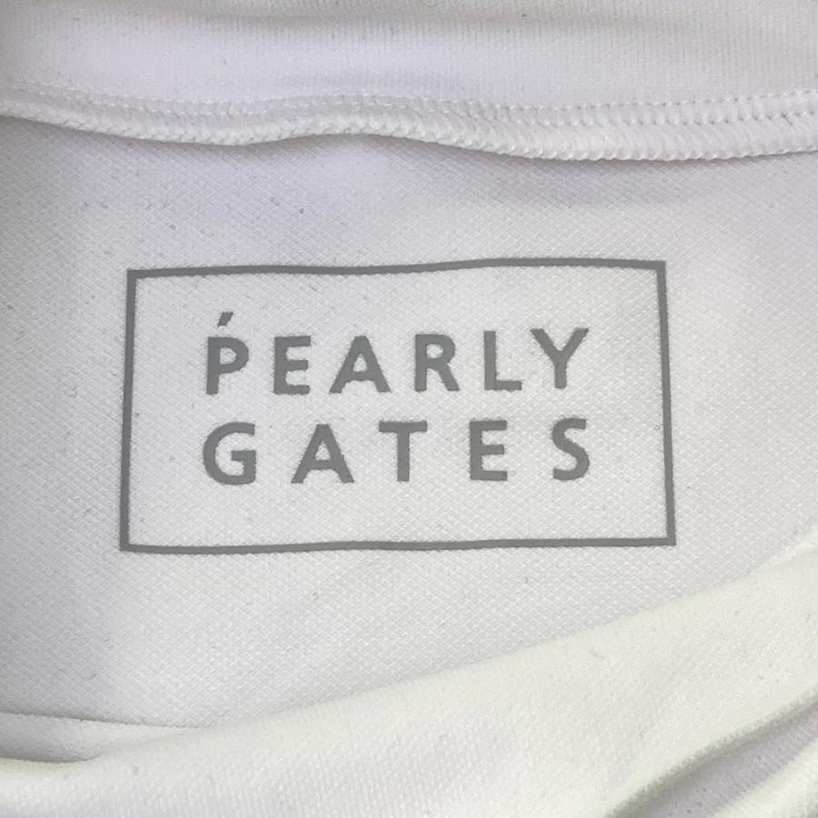 PEARLY GATES パーリーゲイツ ハイネック 長袖Tシャツ ホワイト系 2