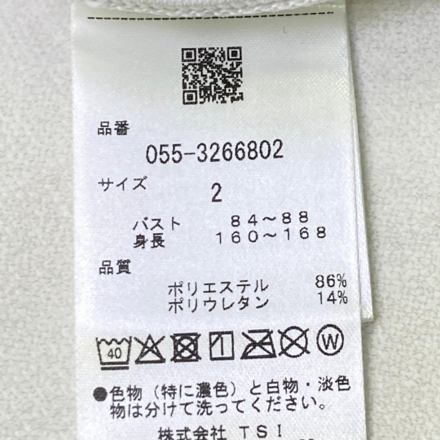 PEARLY GATES パーリーゲイツ ハイネック 長袖Tシャツ ホワイト系 2
