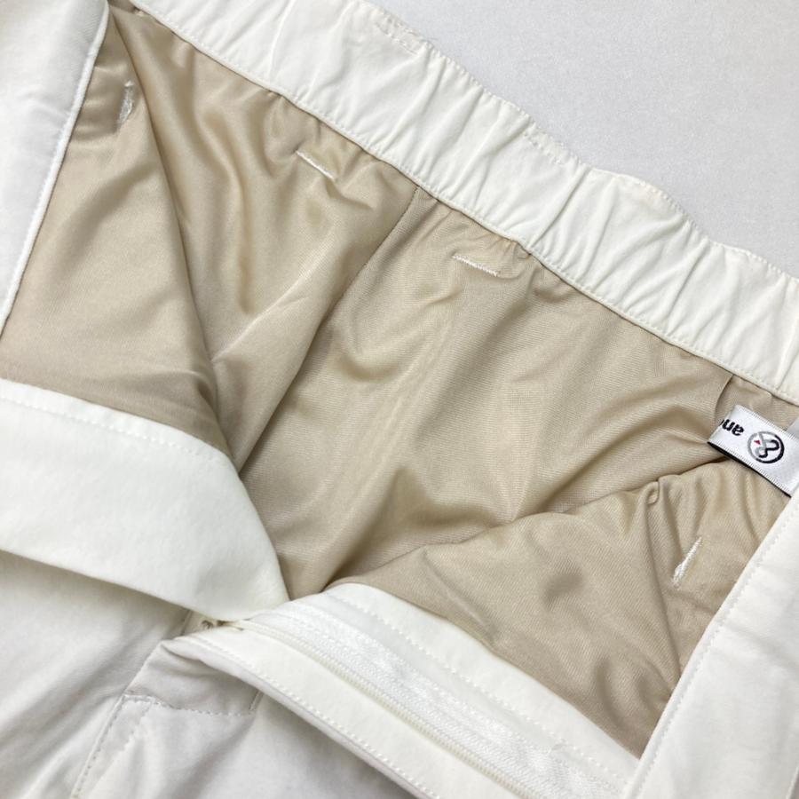 サイズ：L AND PER SE アンパスィ  ストレッチ ロングパンツ  ホワイト系 [240101726943] ゴルフウェア メンズ ストスト and per se（アンパスィ） 【新品】AND PER SE ストレッチ ロング