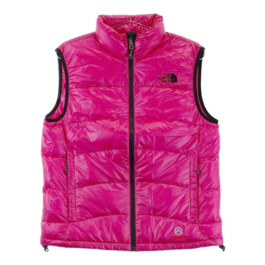 THE NORTH FACE - THE NORTH FACE ノースフェイス アコンカグア ダウン ベスト アウトドア ピンク (レディース L) 中古 古着 R0484 THE NORTH FACE（ザ ノースフェイス） ザ ノースフェイス NDW18804