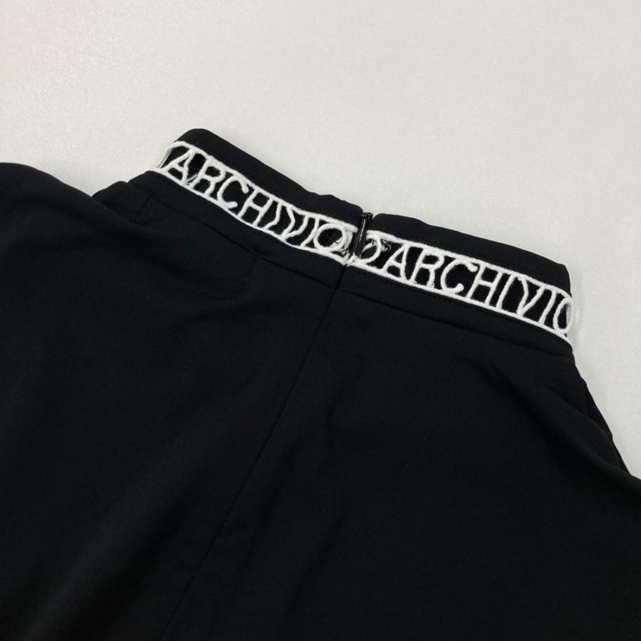 (美品)アルチビオarchivio カシミヤ ハイネック2024秋冬サイズ38 ARCHIVIO アルチビオ 2024年モデル ハイネック ノースリーブワンピース
