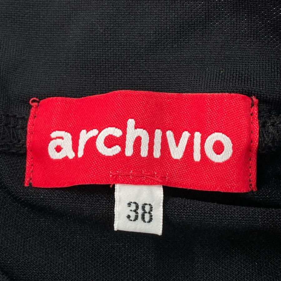 ARCHIVIO アルチビオ 2024年モデル ハイネック ノースリーブワンピース
