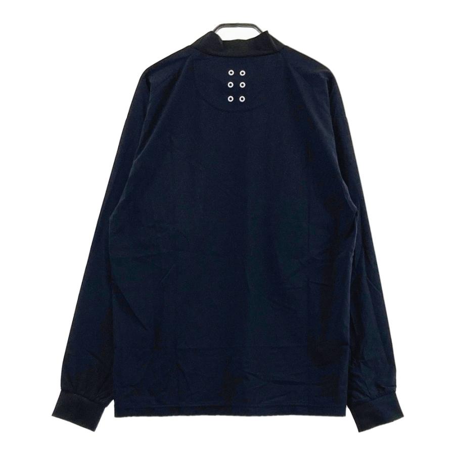 サイズ：4 RUSSELUNO ラッセルノ  ハイネック 長袖Tシャツ 総柄 ブラック系 [240101453448] ゴルフウェア メンズ ストスト Russeluno（ラッセルノ） ハイネック長袖 Tシャツ ブラック系 4 ゴルフ