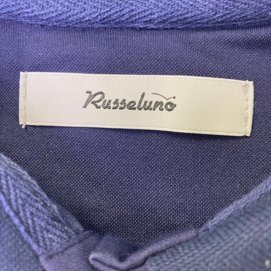 Russeluno（ラッセルノ） 半袖ポロシャツ ルチャ ネイビー系 0 ゴルフ