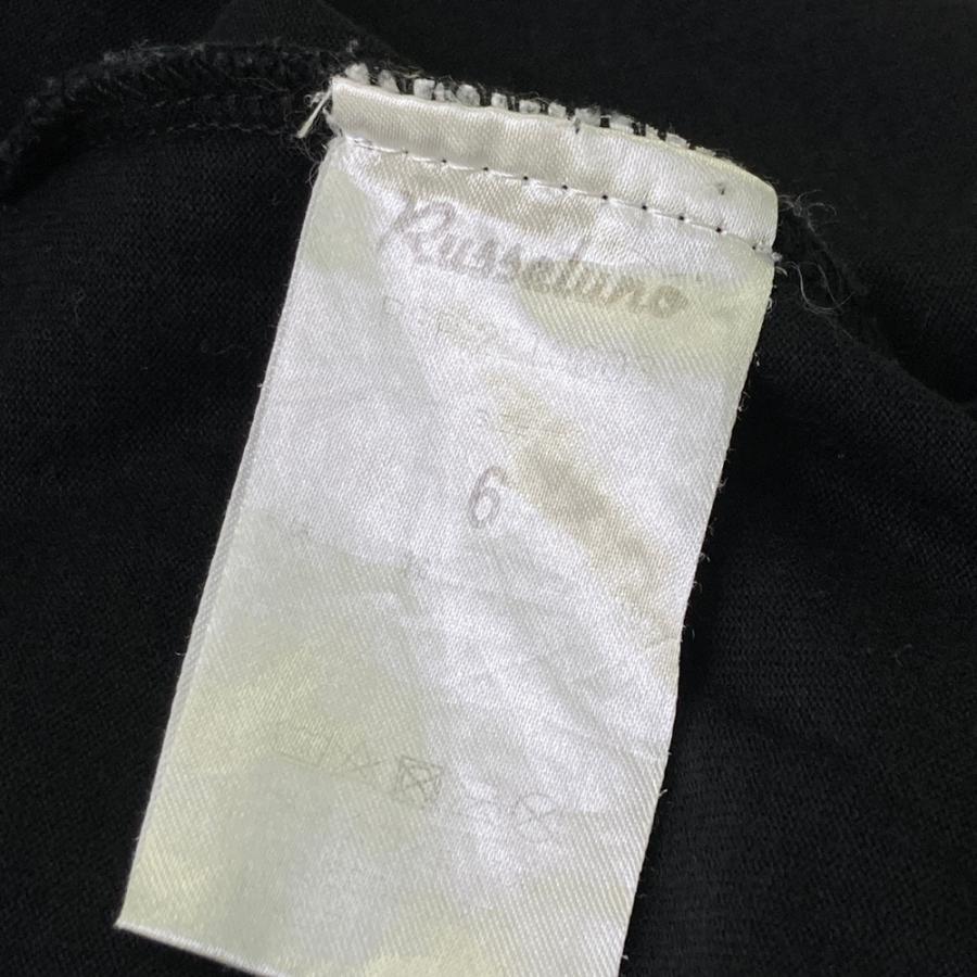 RUSSELUNO ラッセルノ 半袖Tシャツ ルチャ ブラック系 6 ゴルフウェア
