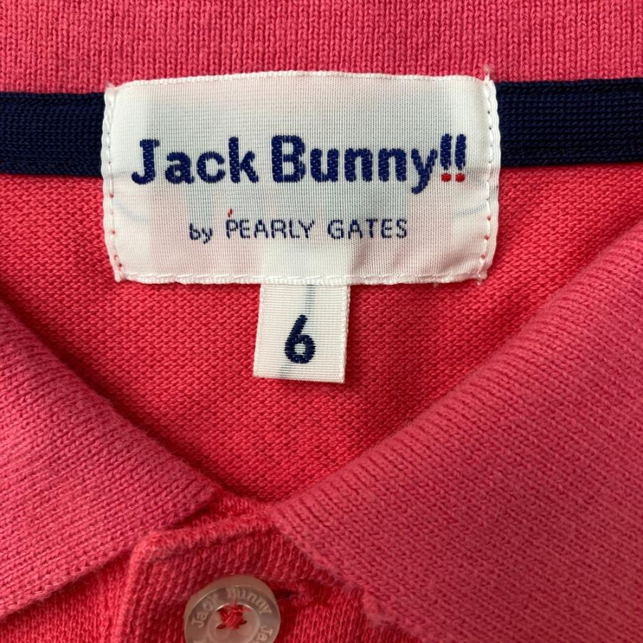 Jack Bunny!!（ジャックバニー） JACK BUNNY 半袖ポロシャツ ピンク系