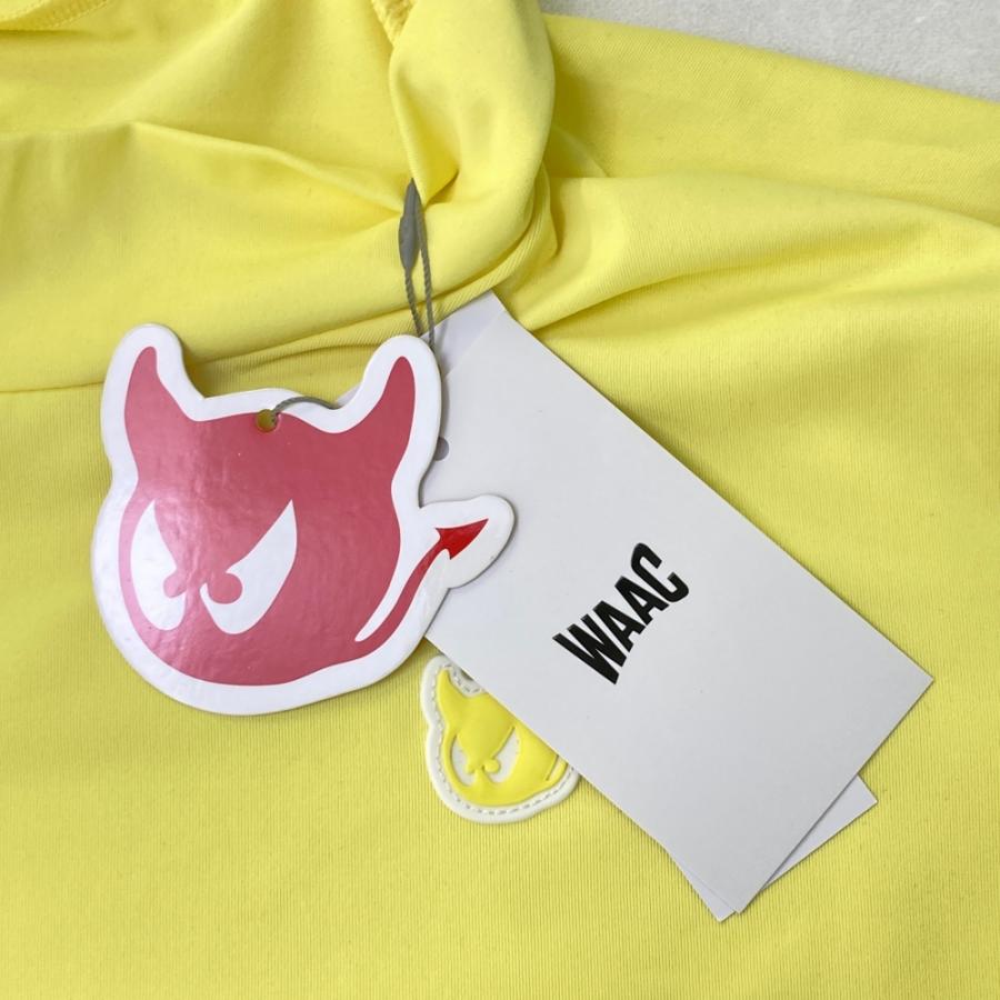 WAAC ワック 072252064-0041 ハイネック 長袖Tシャツ イエロー系 M