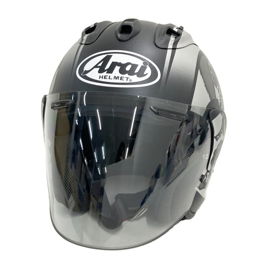 アライヘルメット　VZーRAM鼓動2　風神雷神　黒/金　サイズ（61ー62） ARAI アライ VZ-RAM 鼓動2 風神雷神 ジェットヘルメット ブラック系