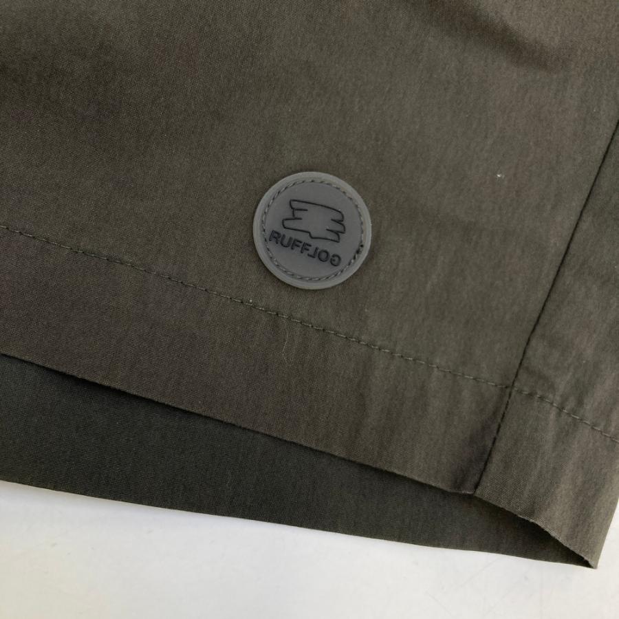 RUFFLOG ラフロッグ ストレッチ ハーフパンツ カーキ系 L ゴルフウェア