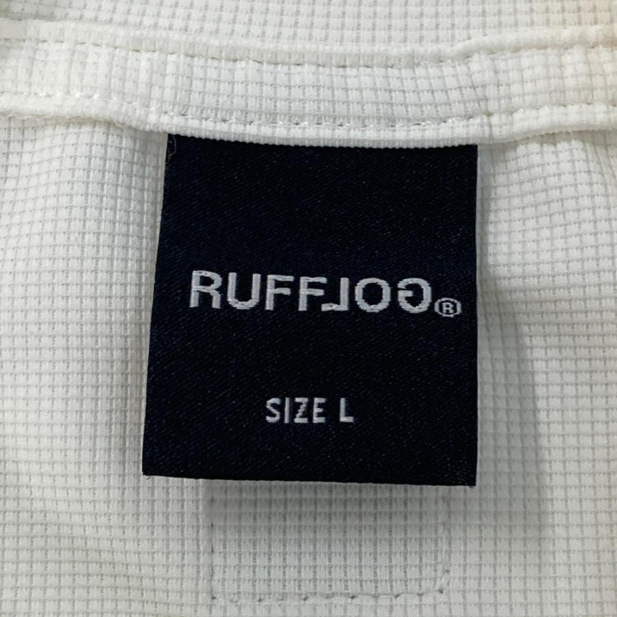 RUFFLOG ラフロッグ 2024年モデル ハイネック 半袖Tシャツ ホワイト系