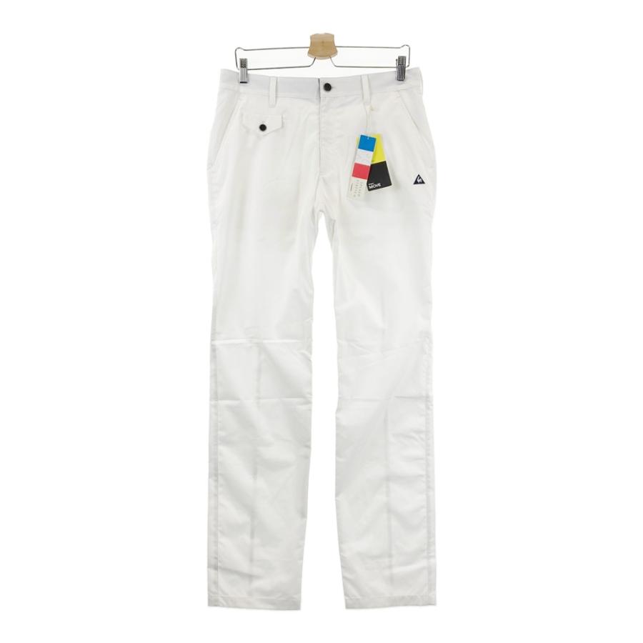 M*e様 ルコックスポルティフ ゴルフ ホワイトパンツ【85㎝】新品！ le coq sportif GOLF（ルコックスポルティフ ゴルフ） 【新品】LE COQ
