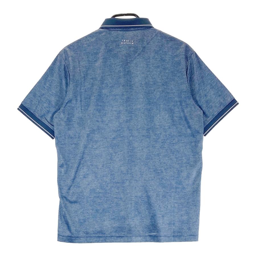 TRAVISMATHEW トラビスマシュー ロゴ刺繍入り 半袖ポロシャツ 総柄