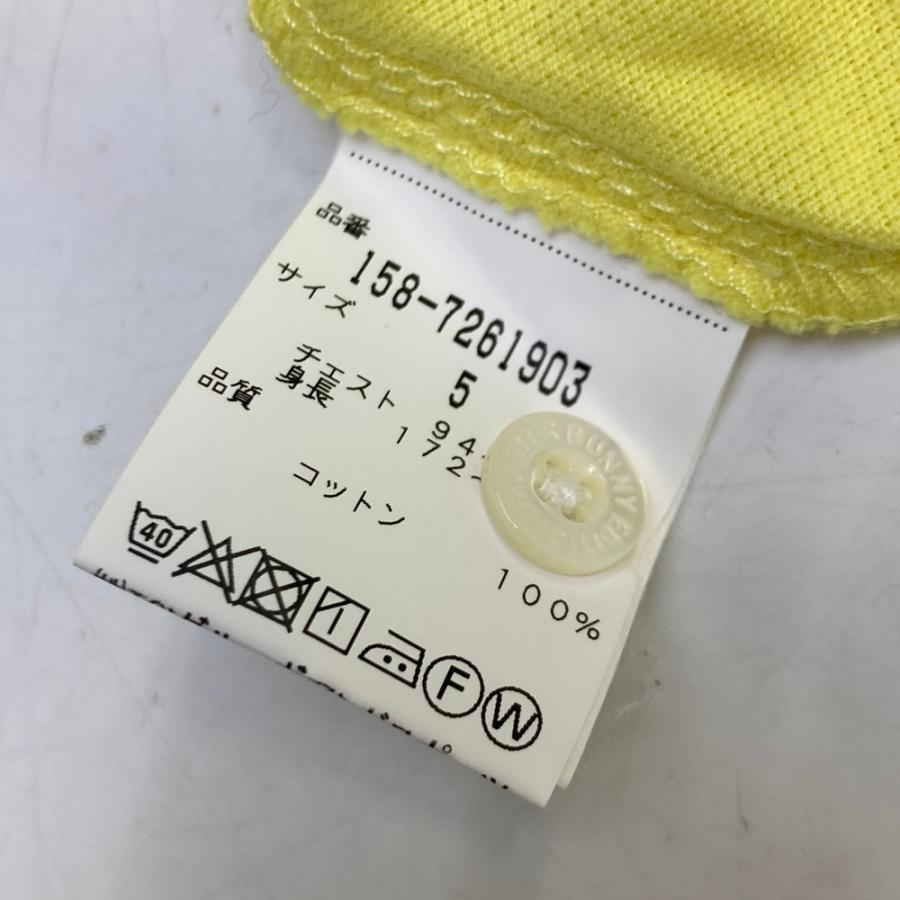 新品マスターバニーエディション　シャツ黄色#0 MASTER BUNNY EDITION（マスターバニーエディション） 長袖シャツ