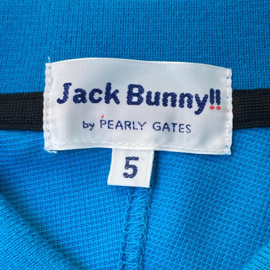 Jack Bunny!!（ジャックバニー） JACK BUNNY 半袖ポロシャツ ブルー系