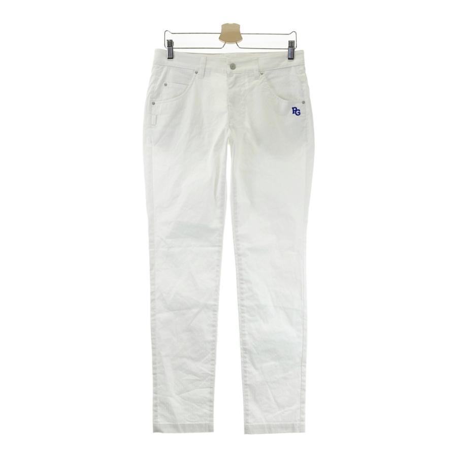 【タグ付新品未使用】PEARLY GATES メンズゴルフパンツストレッチ　4 PEARLY GATES パーリーゲイツ ストレッチパンツ チェック柄 ホワイト系