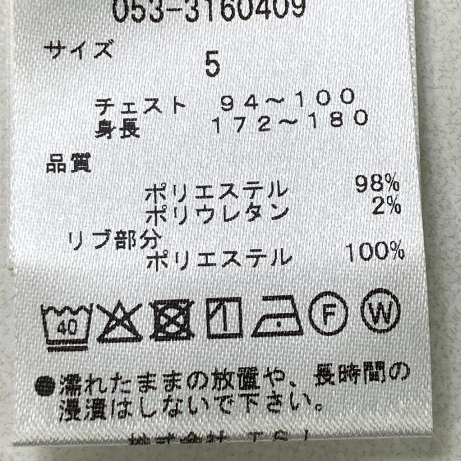 PEARLY GATES（パーリーゲイツ） 半袖ポロシャツ ロゴ柄 グレー系 5