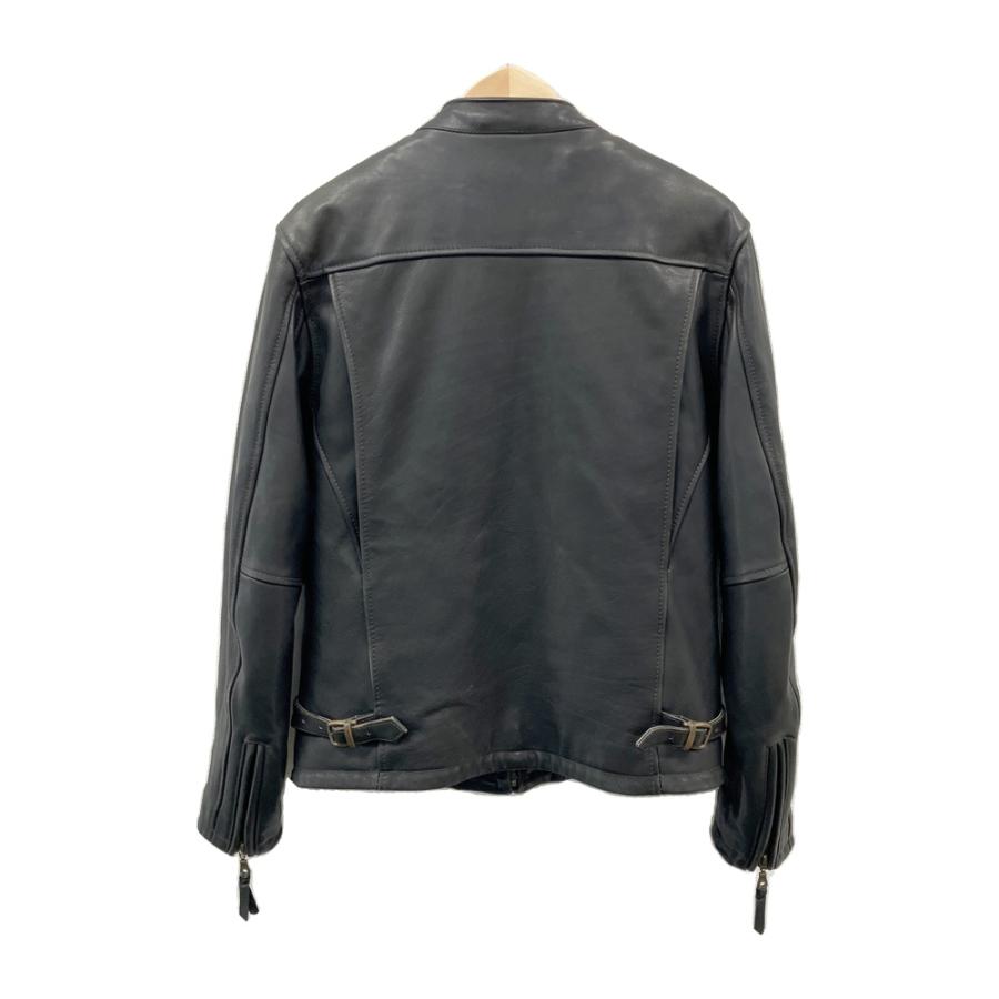DEGNER（デグナー） レザージャケット シングル 牛革 ブラック系 L