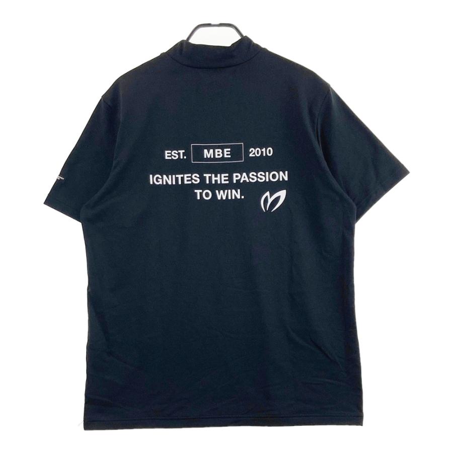 サイズ：6 MASTER BUNNY EDITION マスターバニーエディション  ハイネック 半袖Tシャツ バッグス・バニー  ブラック系 [240101733462] ゴルフウェア メンズ ストスト MASTER BUNNY EDITION（マスターバニーエディション） ハイネック 半袖