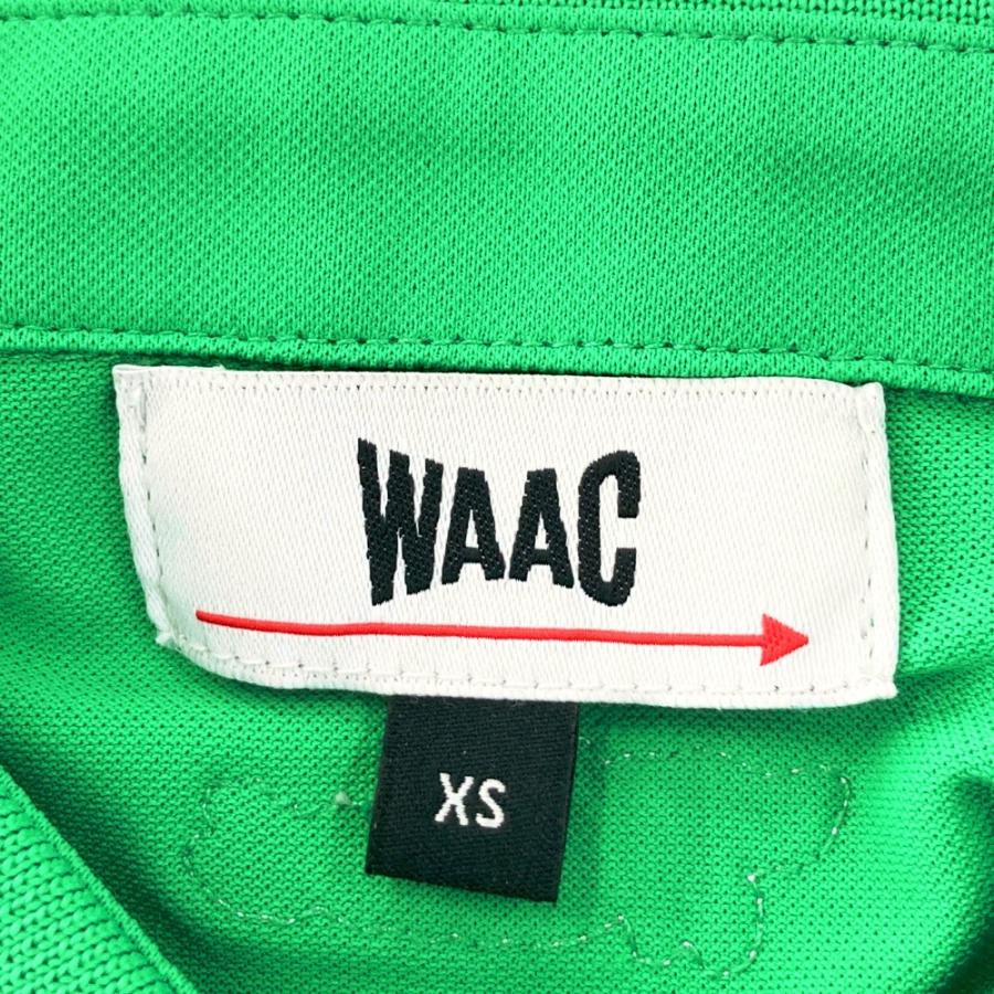 WAAC ワック 半袖ポロシャツ グリーン系 XS ゴルフウェア レディース