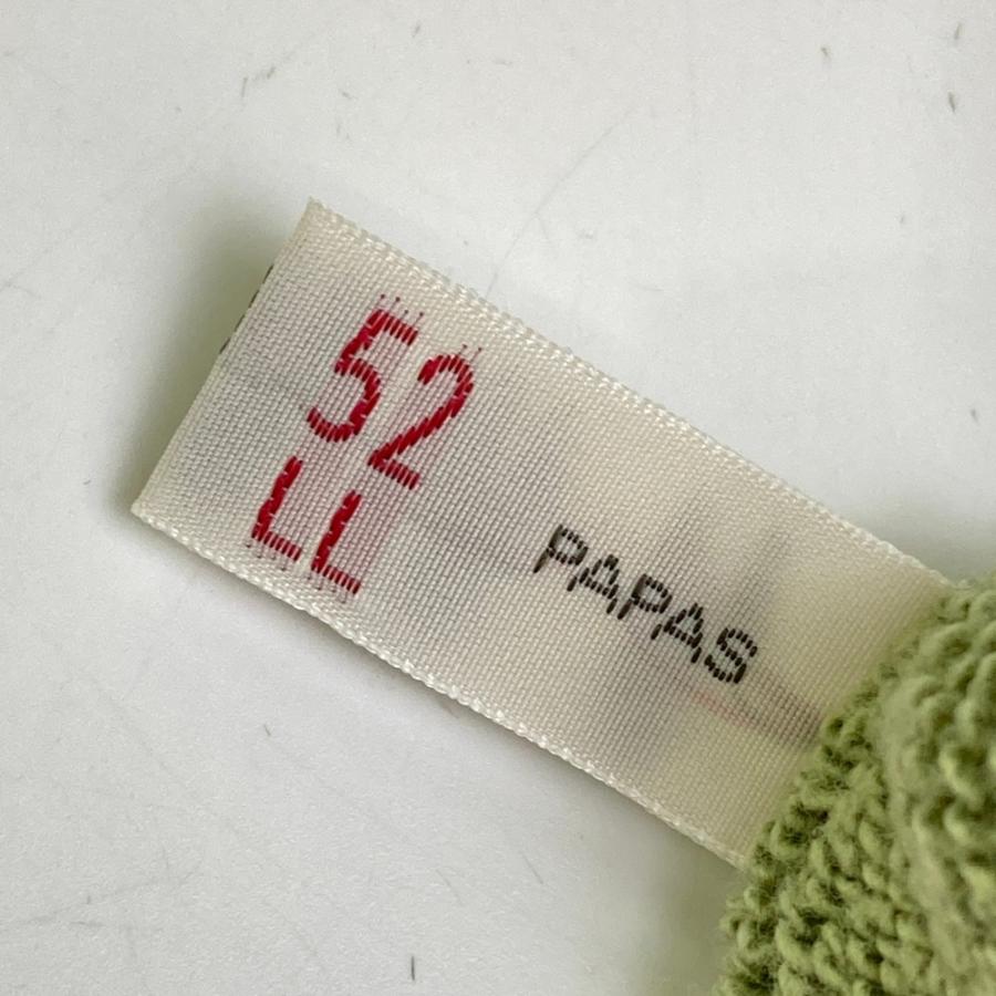 PAPAS（パパス） 【新品】PAPAS 吊り編み裏毛 スウェットトレーナー
