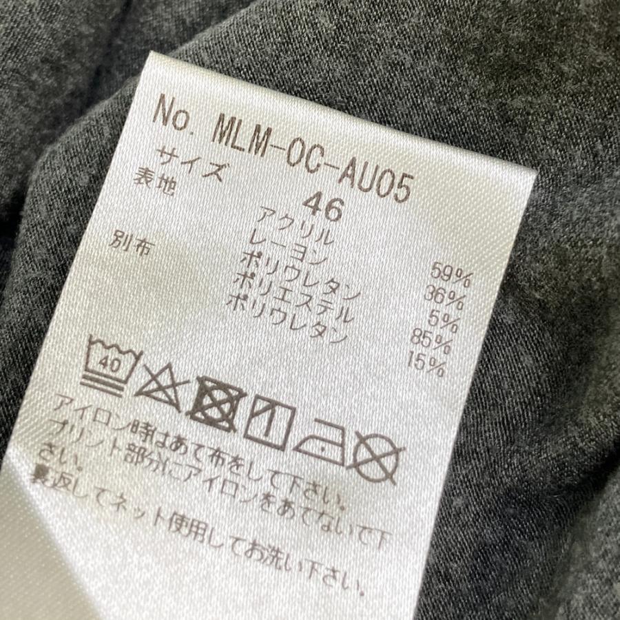 MARK&LONA マークアンドロナ タートルネック 長袖Tシャツ 袖ロゴ