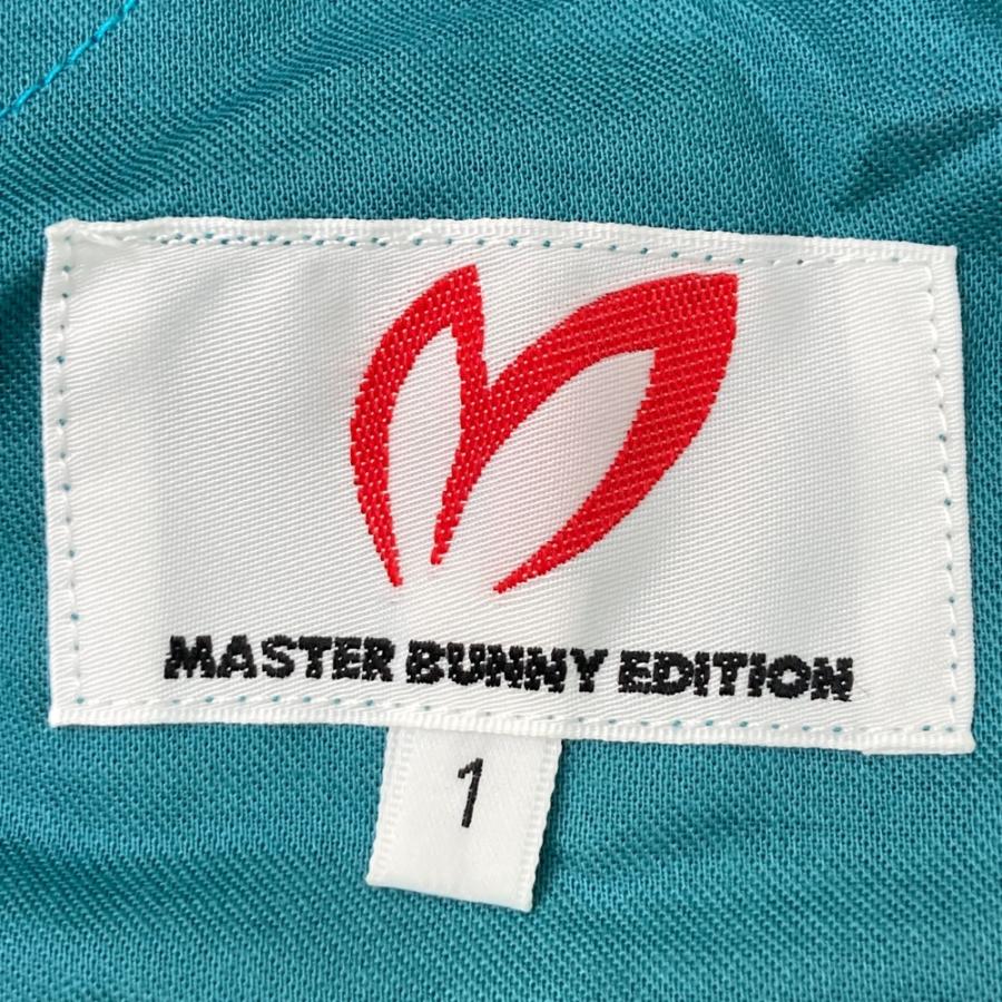 サイズ：1 MASTER BUNNY EDITION マスターバニーエディション  ストレッチパンツ  ブルー系 [240101734216] ゴルフウェア レディース ストスト MASTER BUNNY EDITION マスターバニーエディション ストレッチパンツ